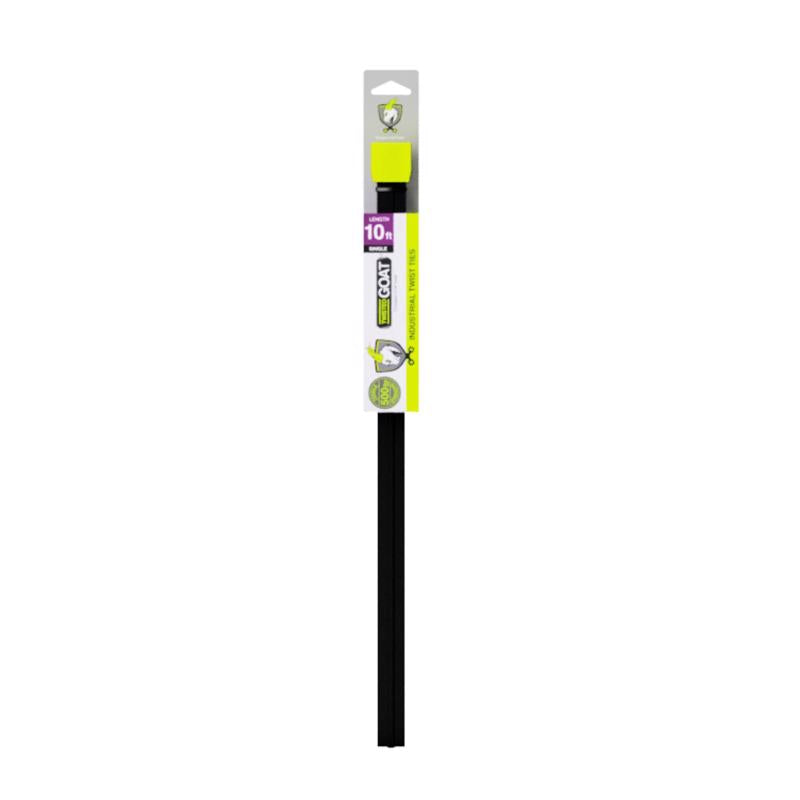 TWIST TIES BLK 120" 1PK