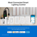 Lutron Diva 3-Way Smart-Enabled Dimmer and Remote White 1 pk