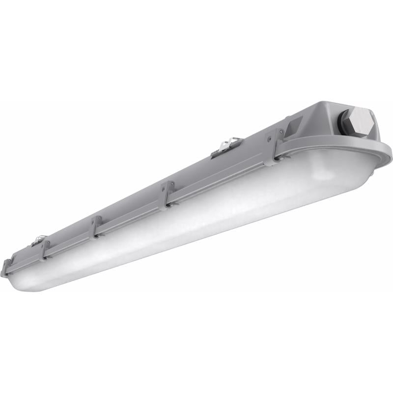 Lithonia Lighting 3.8 in. H X 5.4 in. W X 50.3 in. L Matte Gray Vaporite Light Fixture