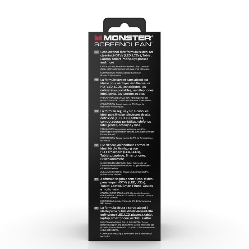 Monster Cleaner Screen Clean 1 pk