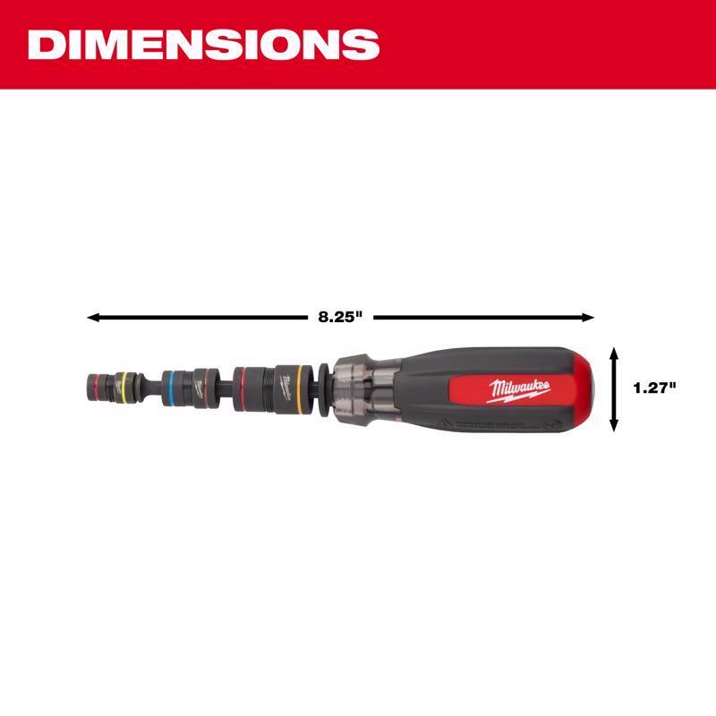 Milwaukee Multi-Bit Nutdriver 1 pc