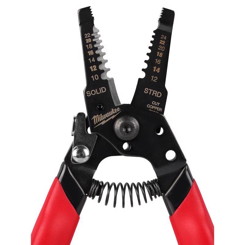 Milwaukee 24 AWG 1.94 in. L Wire Stripper/Cutter