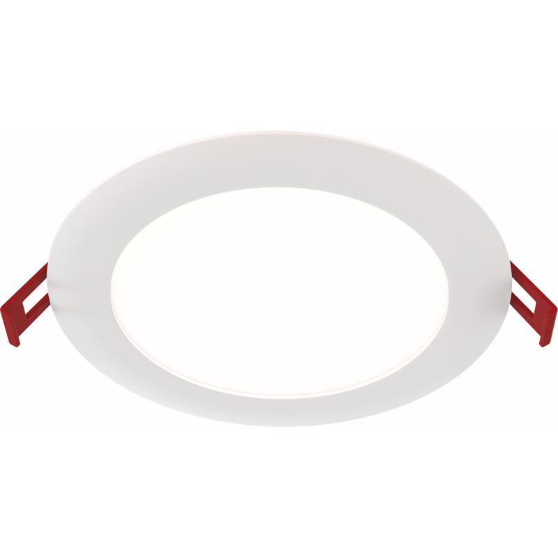 Juno Acuity Brands Lighting Matte White 4.88 in. W Aluminum LED Canless Recessed Downlight 16 W