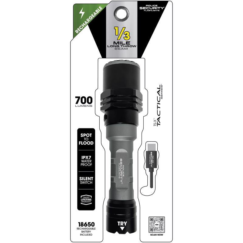 FLSHLGHT LED BK/GY 700LM