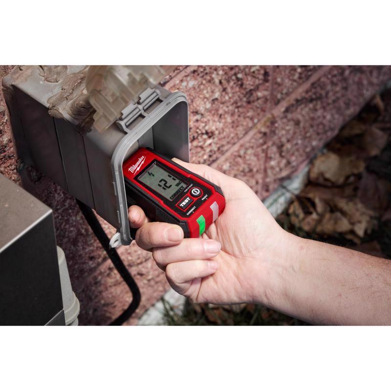 Milwaukee LCD Receptacle Tester 1 pk
