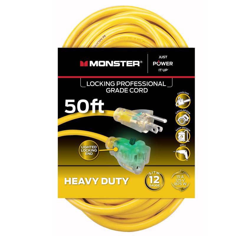 EXTNS CORD 12/3 SJTW 50'