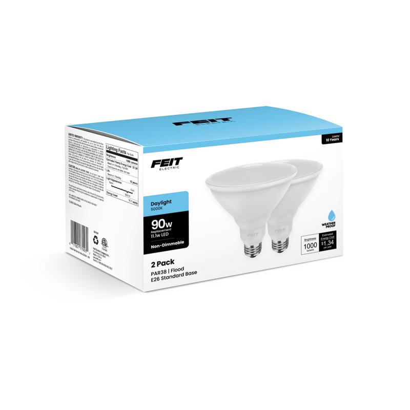 FT LED PAR38 DL 90W 2PK