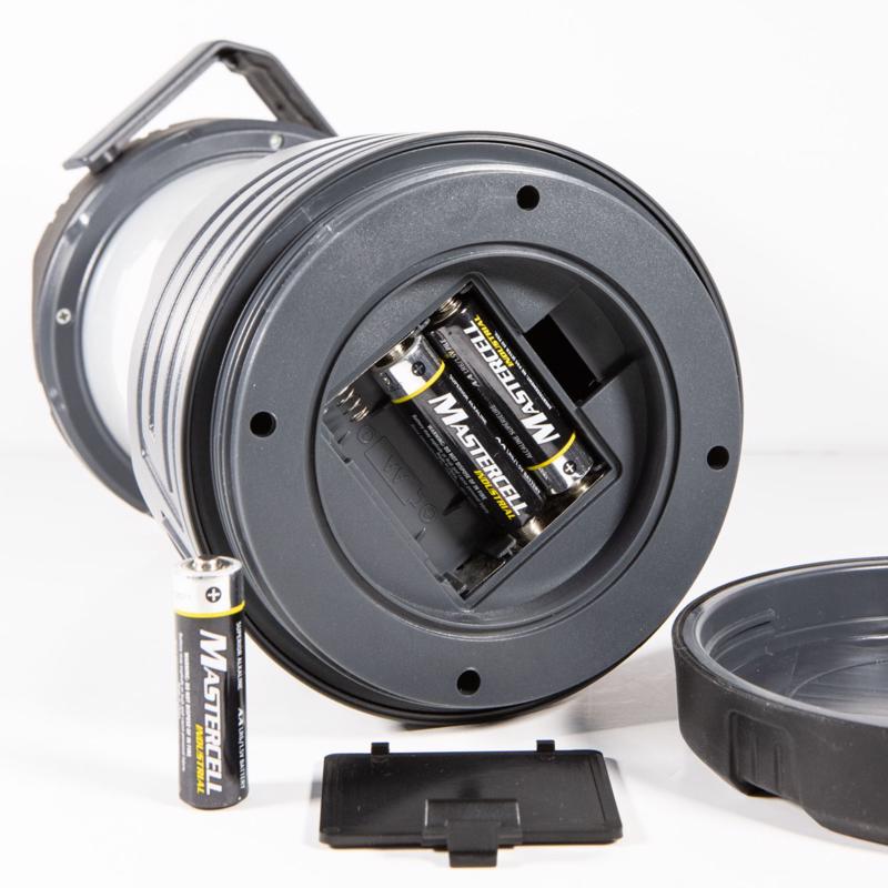 Dorcy Lifegear 1600 lm Black LED Flashlight Lantern AA Battery