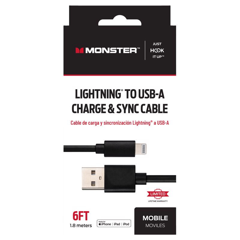 CHRG/SYNC CBL LTNG/USB A