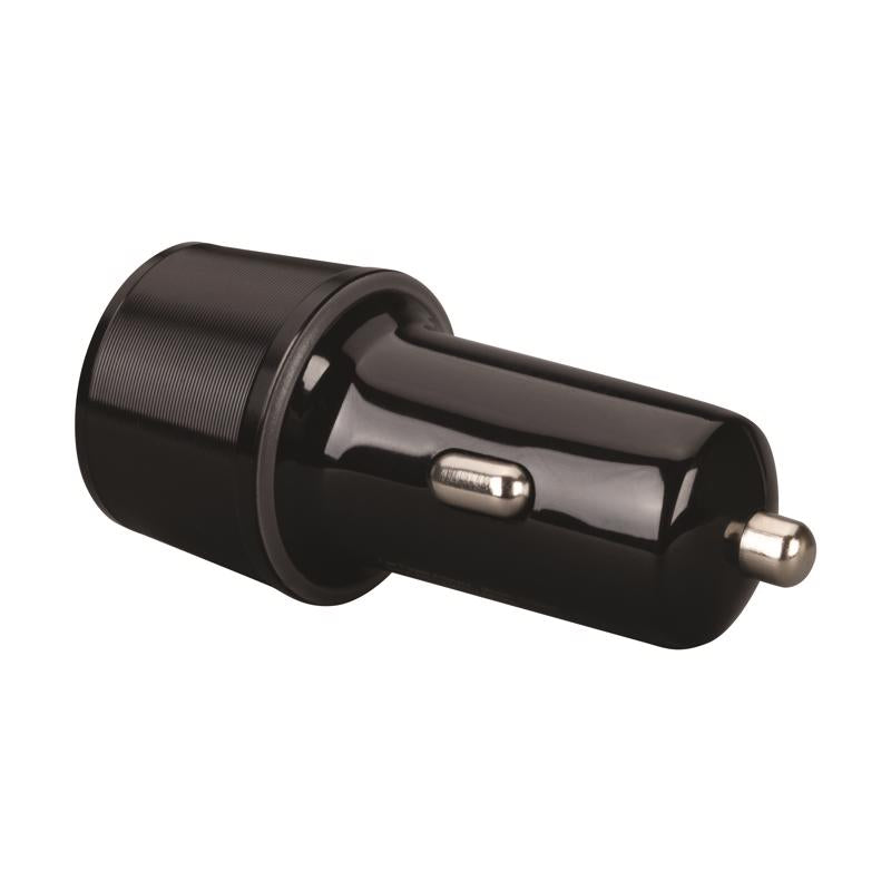 Monster Just Hook It Up 2 Port USB A/C Car Charger 1 pk
