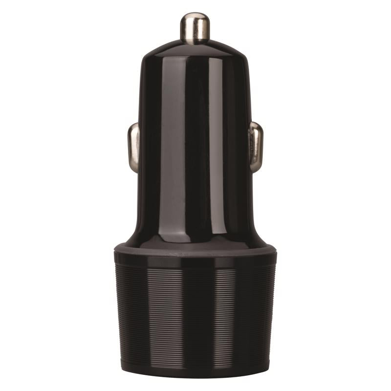 Monster Just Hook It Up 2 Port USB A/C Car Charger 1 pk