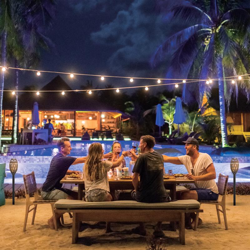iLive Wireless Bluetooth Weather Resistant LED Lantern Speaker