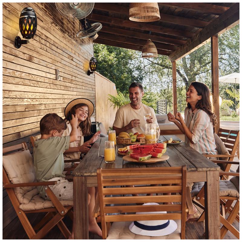 iLive Wireless Bluetooth Weather Resistant LED Lantern Speaker