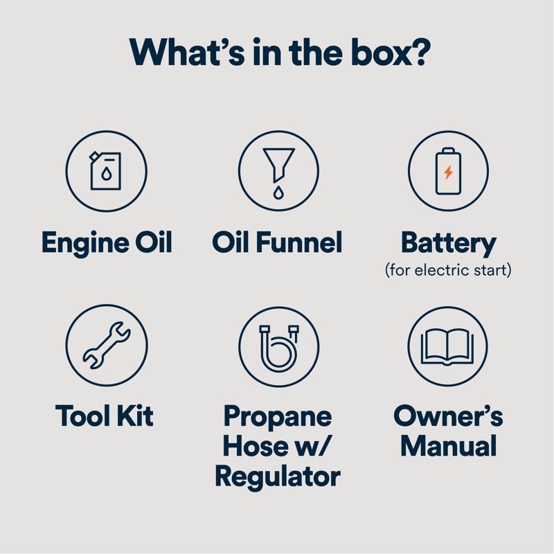 Generac 3000 W Gas/NG/LP Inverter Generator