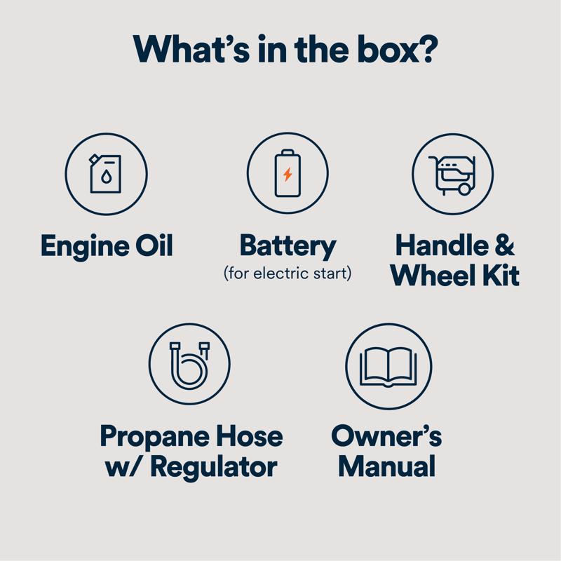 Generac 9500 W 120 V Gas/NG/LP Portable Portable Generator 9500 W