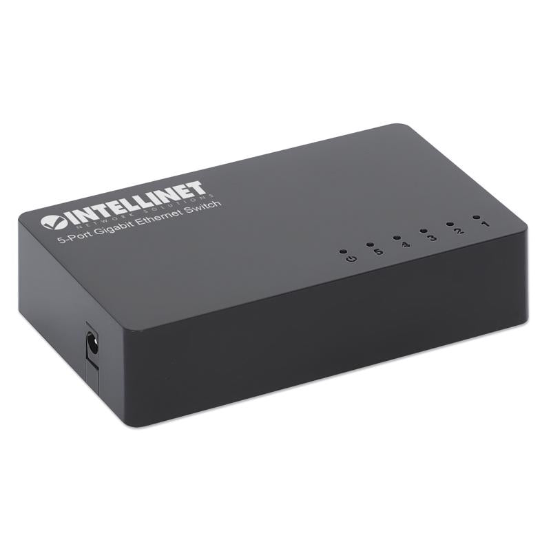 Intellinet Category 5E Gigabit Ethernet Switch-5 Port