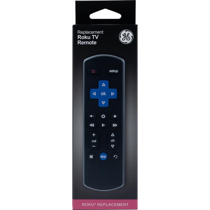 GE TCL Roku Programmable Remote Control