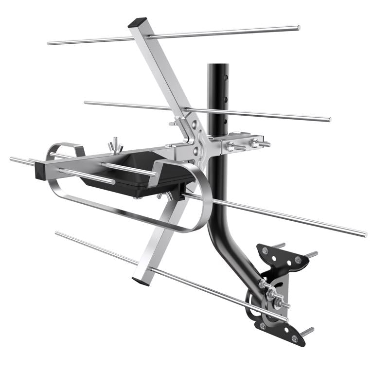 Monster Just Hook It Up Indoor and Outdoor HDTV/UHF/VHF Rooftop/Attic Antenna 1 pk