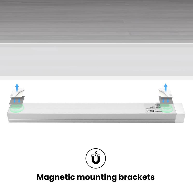 Feit 14.5 in. L White Battery Powered LED Under Cabinet Light Strip 290 lm