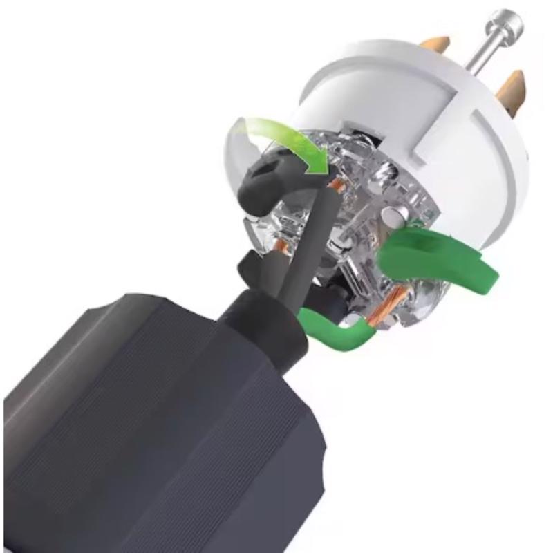 Leviton Lever Edge Commercial and Residential Plastic Locking Locking Plug L6-20P