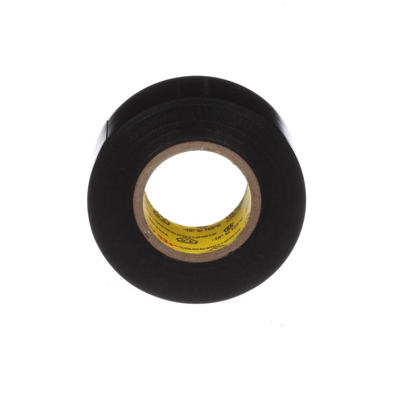 Scotch 0.75 in. W X 25 ft. L Black Vinyl Electrical Tape
