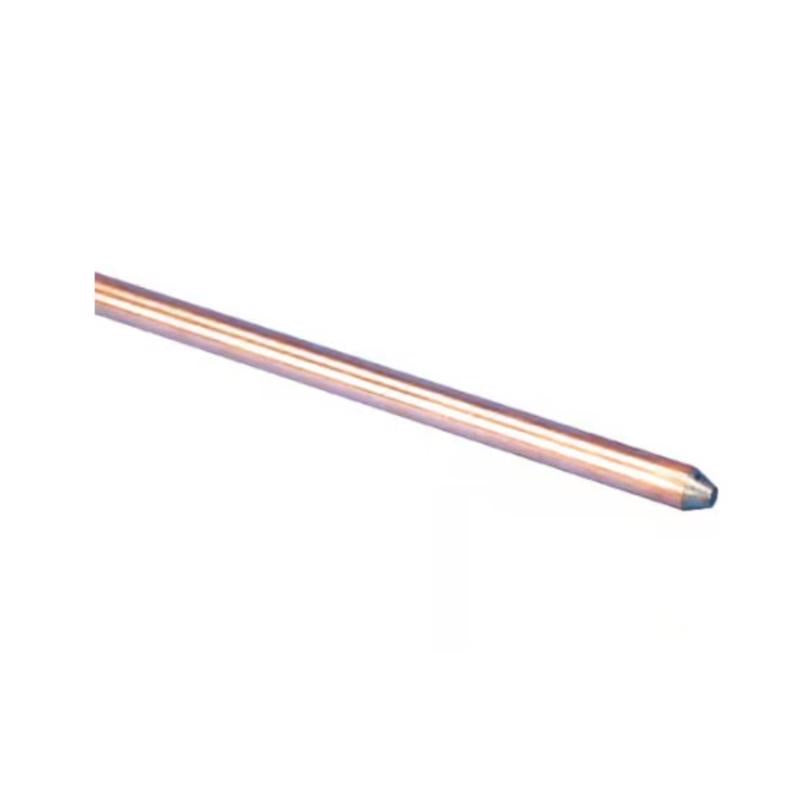 Erico 5/8 in. Copper-Bonded Steel Ground Rod 1 pk