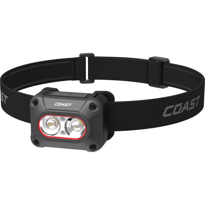 Coast 1000 lm Black/Gray LED Head Lamp