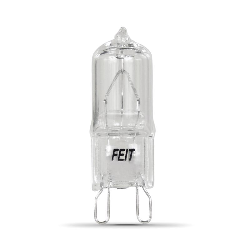 Feit Electriic 40 W T4 Tubular Halogen Bulb 470 lm Warm White 12 pk