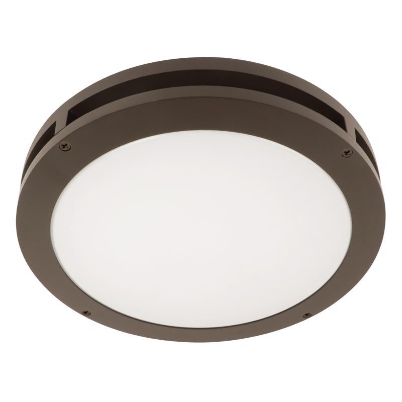 Feit 2.3 in. H X 13 in. W X 13 in. L Bronze Ceiling Fixture