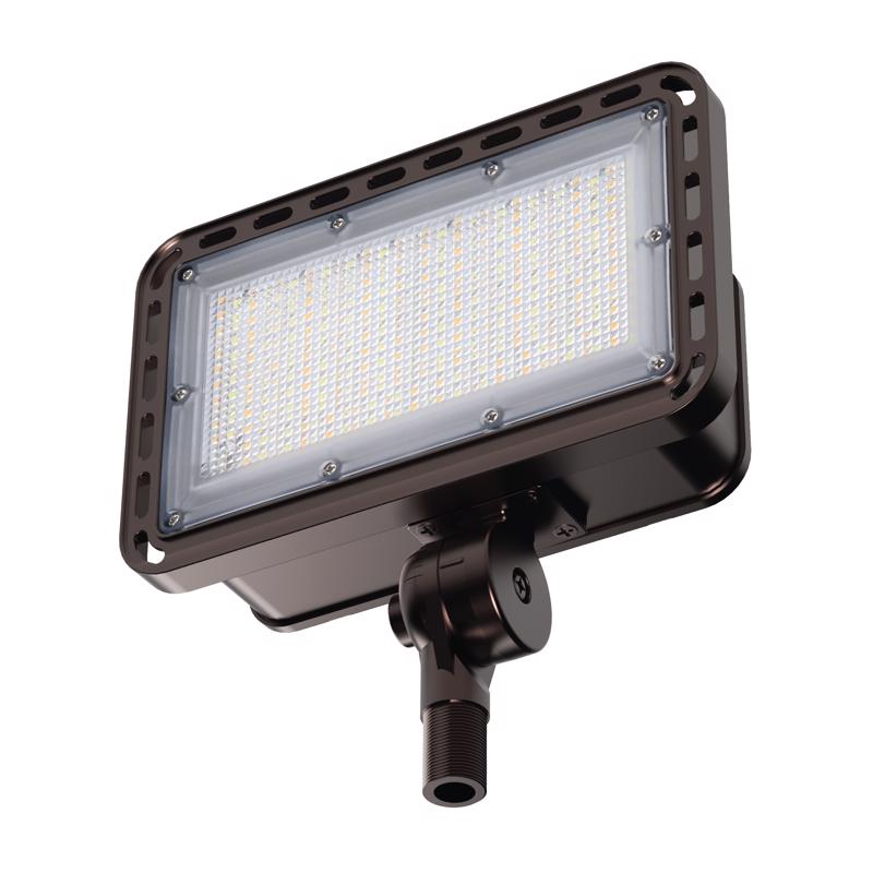 Feit Dusk to Dawn Hardwired LED Bronze Floodlight