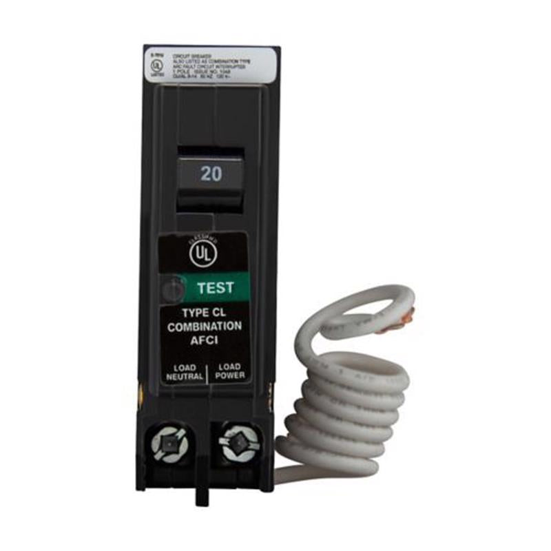 Eaton 20 amps AFCI Single Pole Circuit Breaker