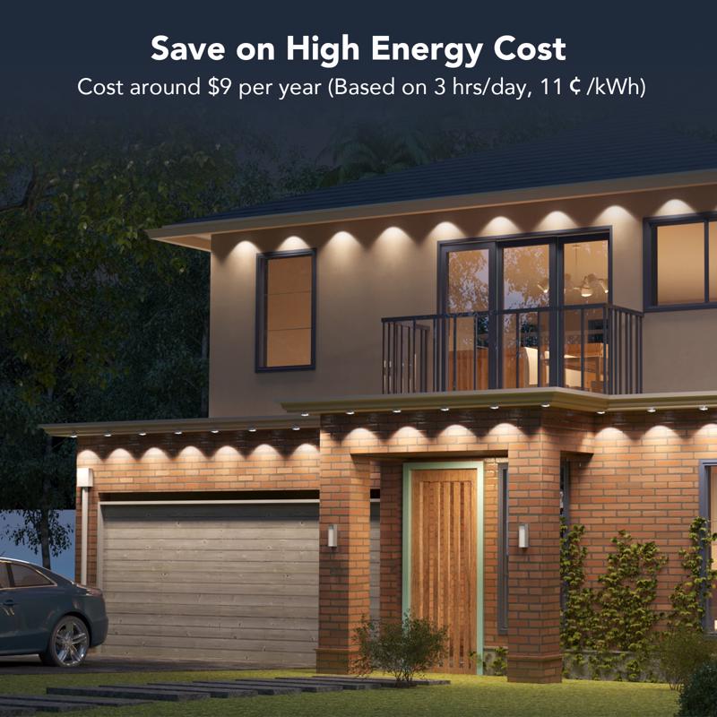 Govee Plug In 72 W LED Smart-Enabled Permanent String Light 1 pk