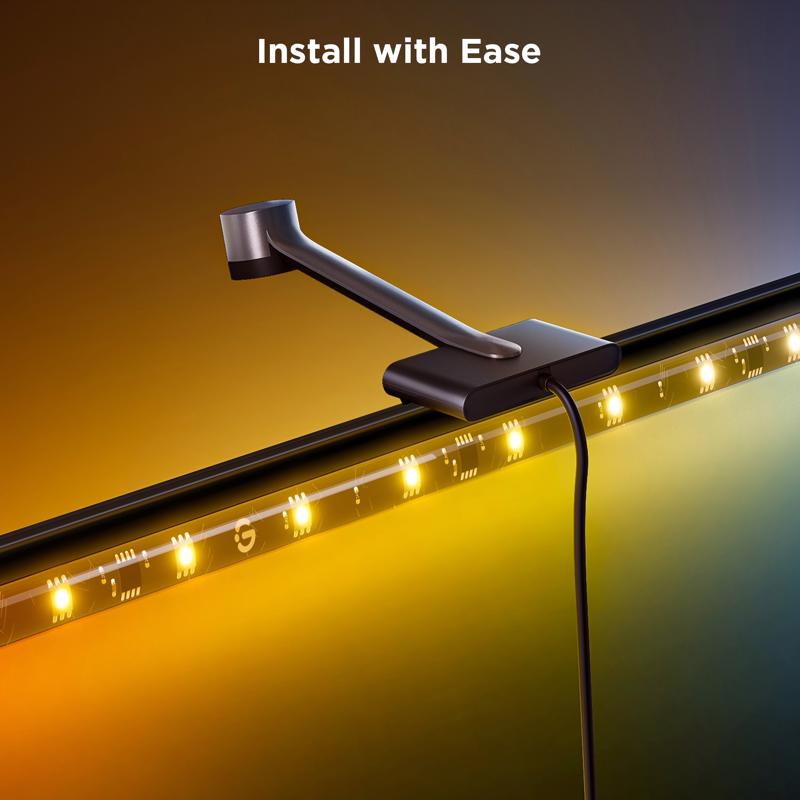 Govee 11.8 ft. L Plug-In LED Smart-Enabled TV Backlight 120 lm