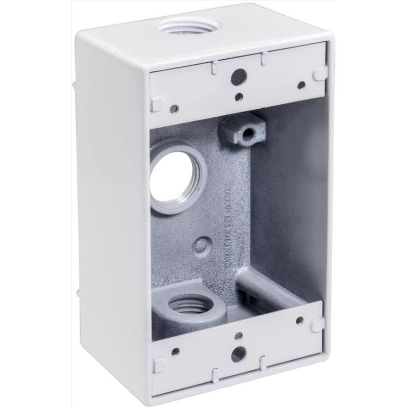 Southwire Rectangle Die-Cast Aluminum Weatherproof Box