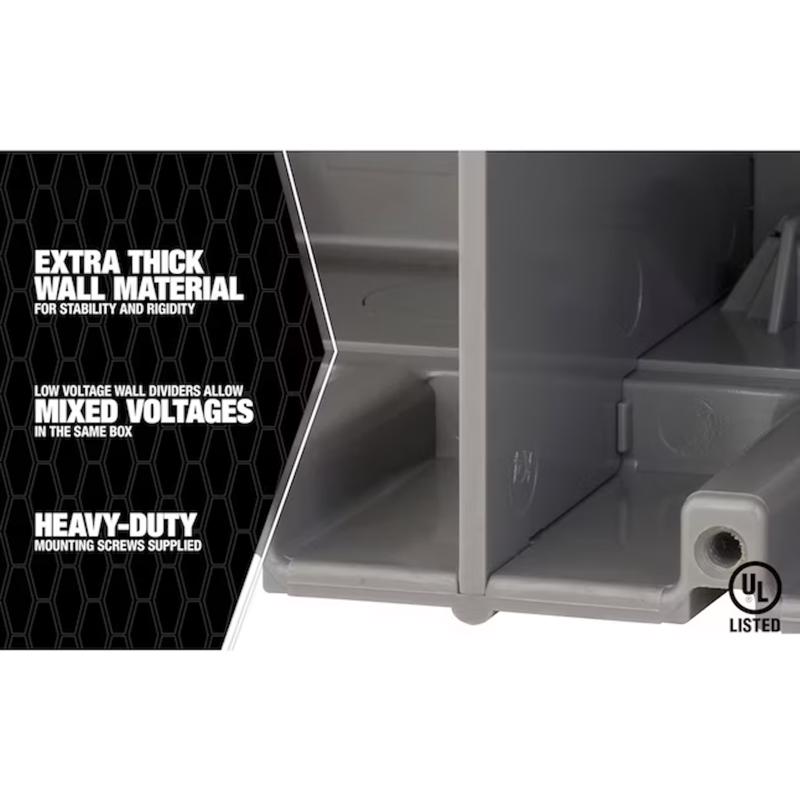 Southwire 110 cu in Rectangle Polycarbonate Box Mount