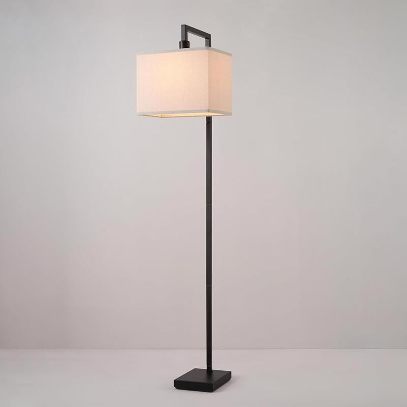 Globe Electric 60 in. Black Floor Lamp