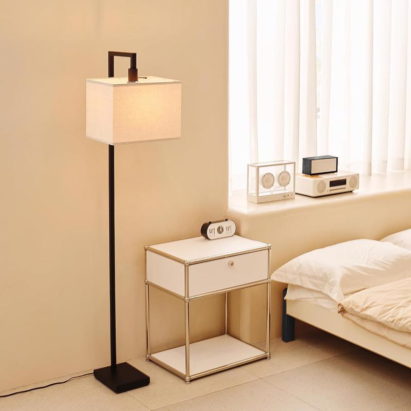 Globe Electric 60 in. Black Floor Lamp