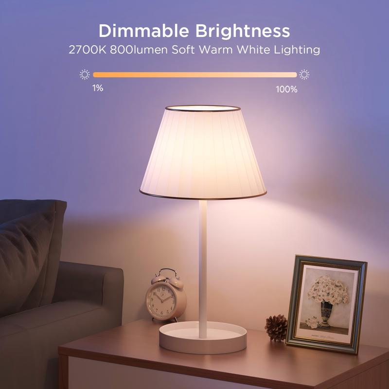 Govee A19 E26 (Medium) Smart-Enabled LED Bulb Color Changing 60 Watt Equivalence 1 pk