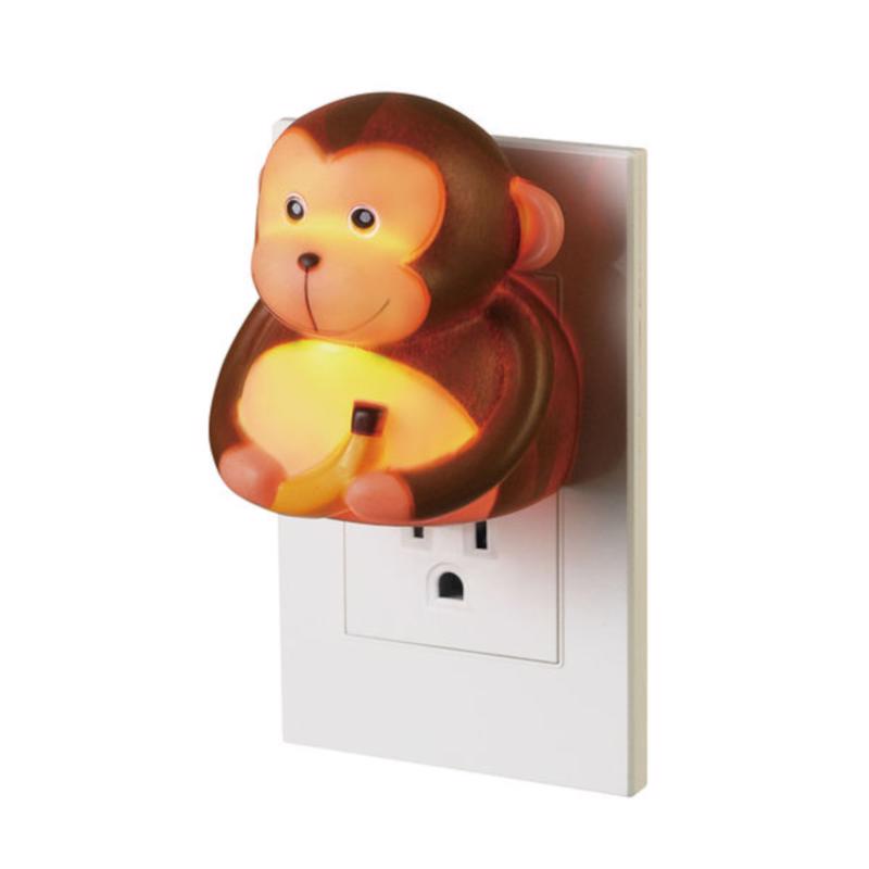Globe Electric Automatic Plug-in Monkey LED Night Light