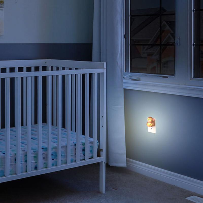 Globe Electric Automatic Plug-in Monkey LED Night Light