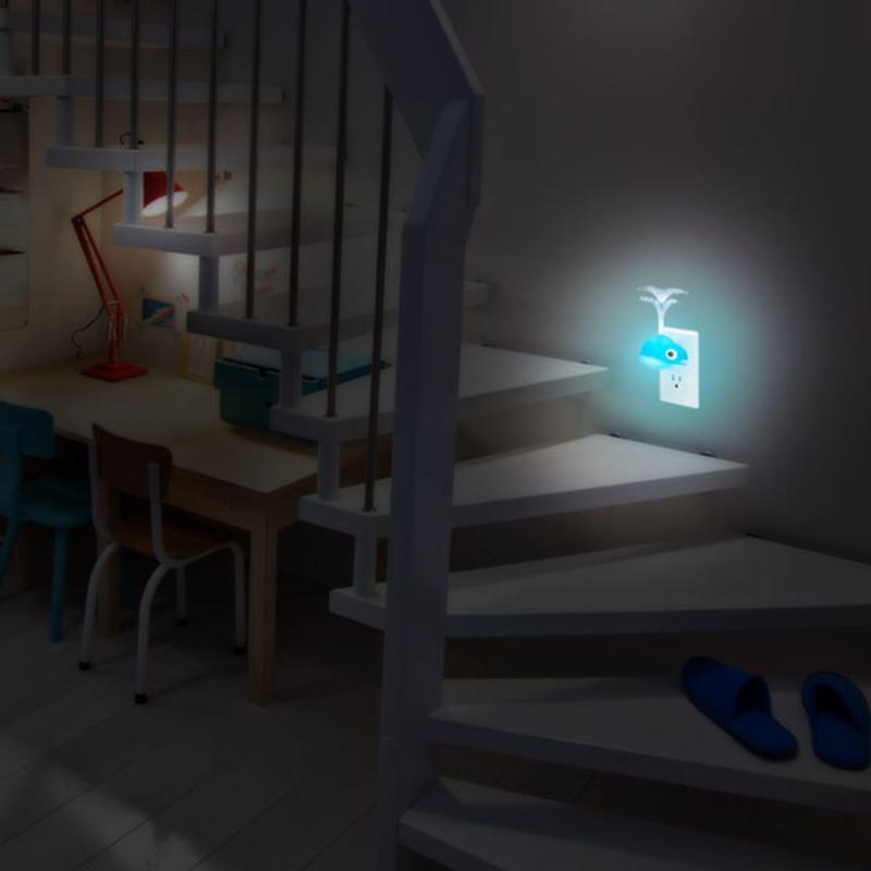 Globe Electric Automatic Plug-in Whale LED Night Light