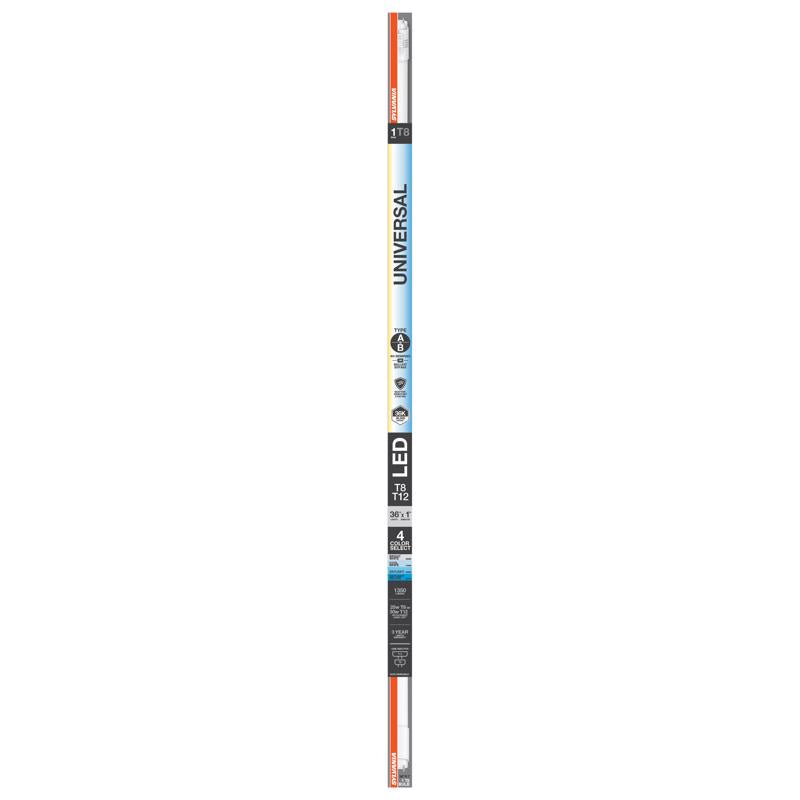 Sylvania T8 CCT 36 in. G13 Linear LED Tube 25 Watt Equivalence 1 pk