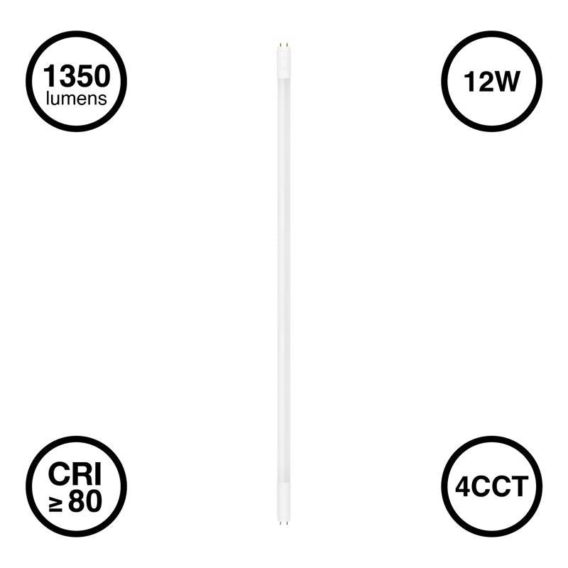Sylvania T8 CCT 36 in. G13 Linear LED Tube 25 Watt Equivalence 1 pk