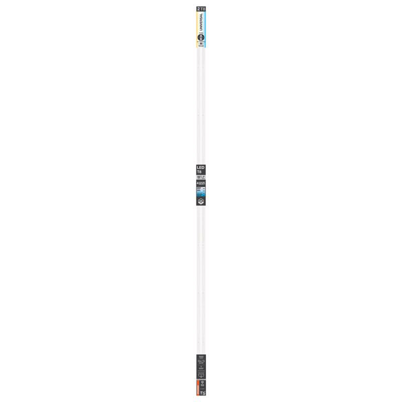 Sylvania T8 CCT 96 in. Single Pin Linear LED Tube 59 Watt Equivalence 1 pk