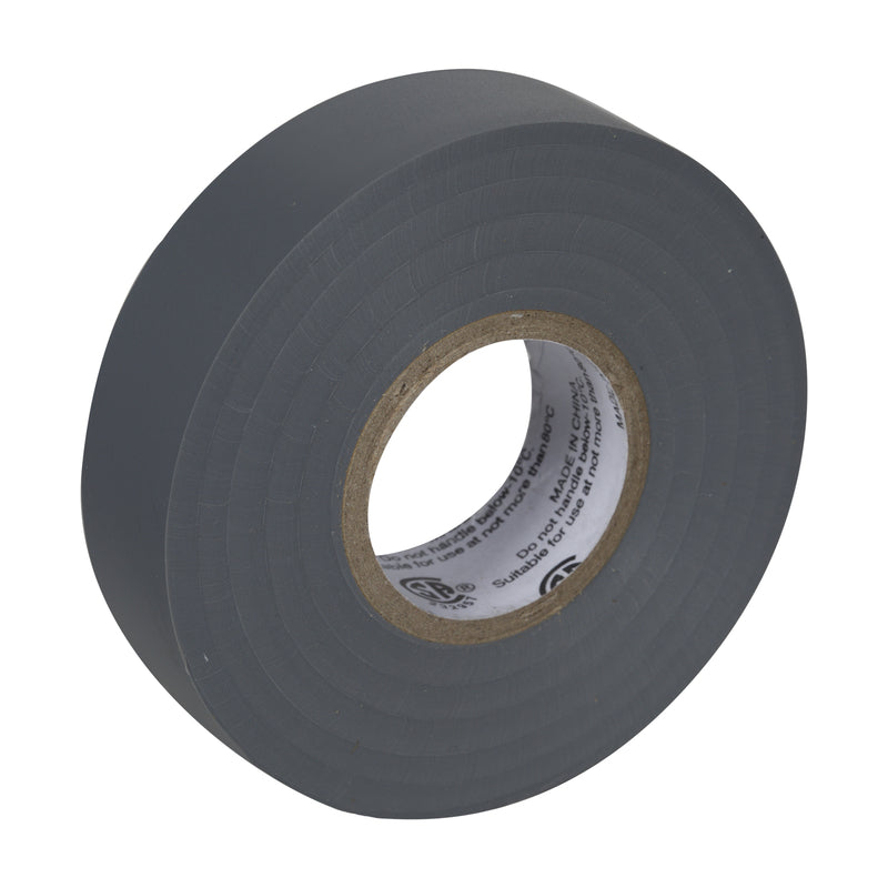 Duck Professional Grade 3/4 in. W X 66 ft. L Gray Vinyl Electrical Tape