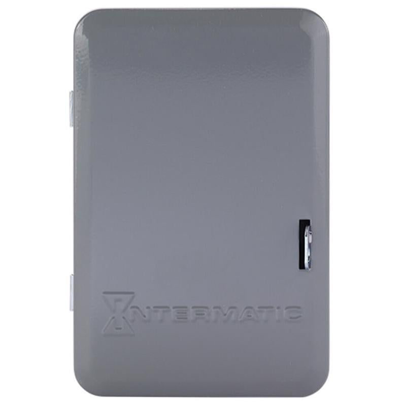Intermatic Indoor 24 Hour Mechanical Timer 120 V Gray