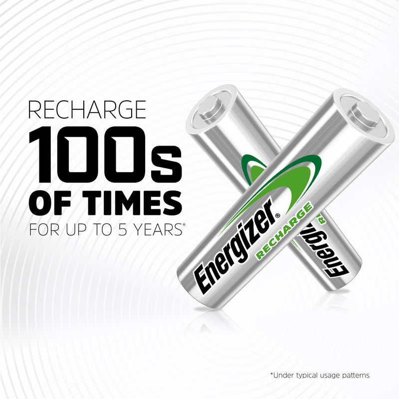 Energizer NiMH AA 1.2 V 2.3 mAh Rechargeable Battery 4 pk