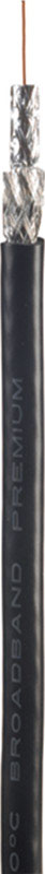 CABLE COAX RG59 500' BLK