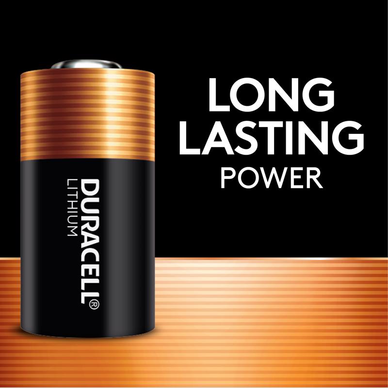 Duracell Lithium 123 3 V 1470 mAh Camera Battery DL123AB2PK 2 pk