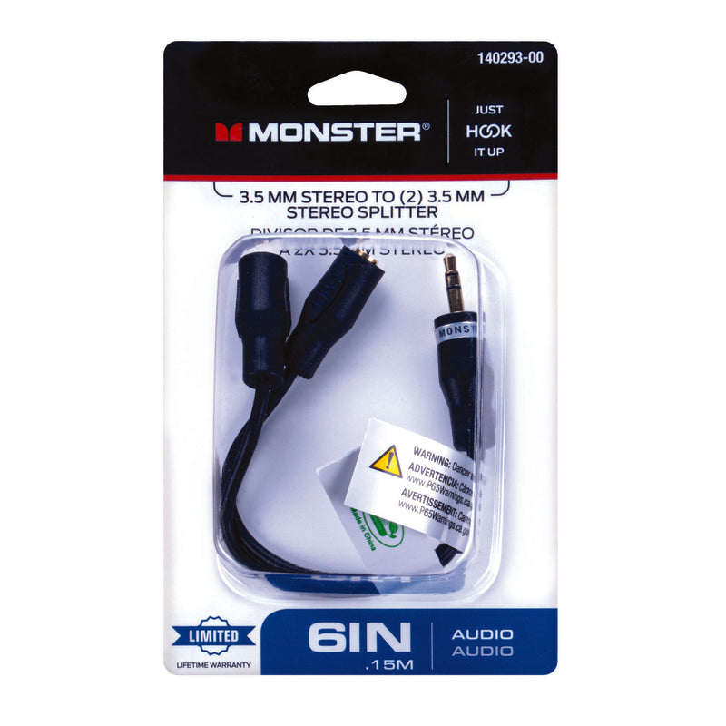 STEREO HDPHN ADAPTER 6"